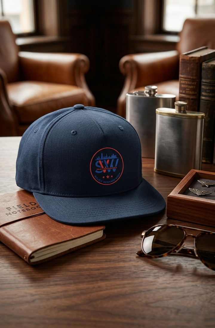 Lightly Structured Snapback Cap