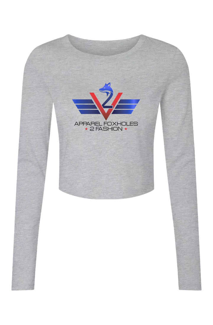 Womens Micro Rib LS Baby Tee