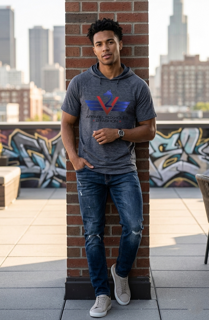 Posi Charge Wicking Short Sleeve Hoodie